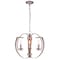 Cwi Lighting Verbena 3 Light Chandelier With Pewter Finish 9950P16-3-221 - alternate 1